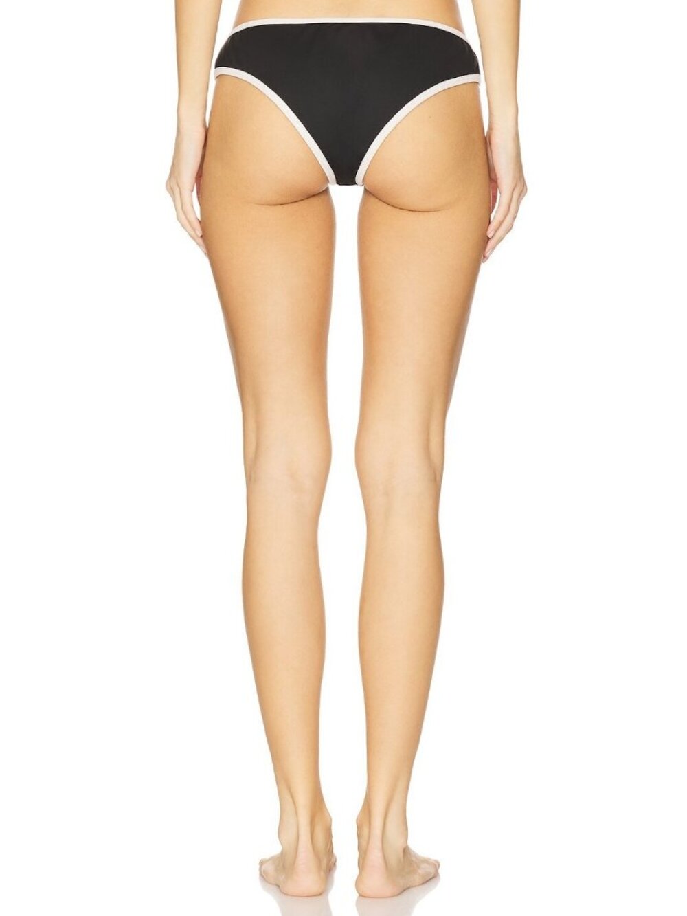 CAROLINE CONSTAS Ayana Bikini Bottom in Black Ivory Combo - Picture 4 of 4